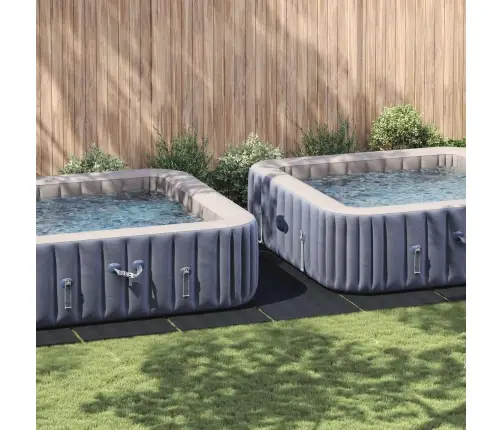 Taisnstūra Baseina Pārsegs Melns Plastmasa 999 X 500 Cm Vidaxl