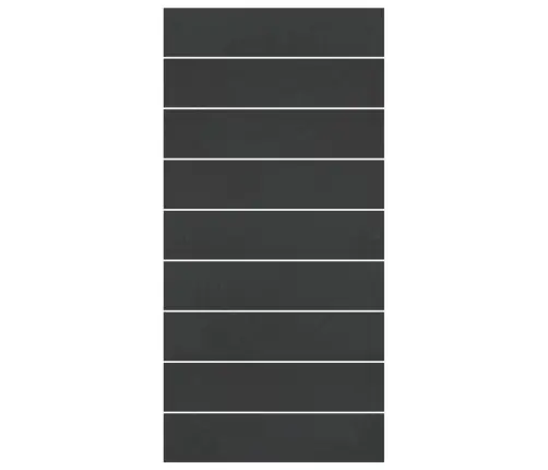 Taisnstūra Baseina Pārsegs Melns Plastmasa 999 X 500 Cm Vidaxl