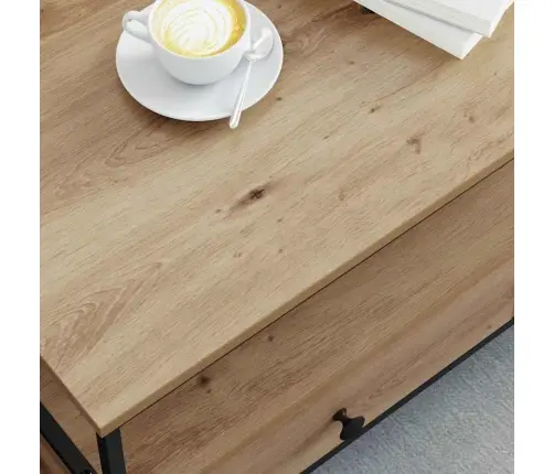 Kafijas Galdiņš Ar Atvilktni Ar Plauktu Ar Uzglabāšanu Amatnieku Ozola 100 X 51 X 45 Cm Vidaxl Kafijas Galdiņš Ar Atvilktni Ar Plauktu Ar Uzglabāšanu Amatnieku Ozola 100 X 51 X 45 Cm Vidaxl