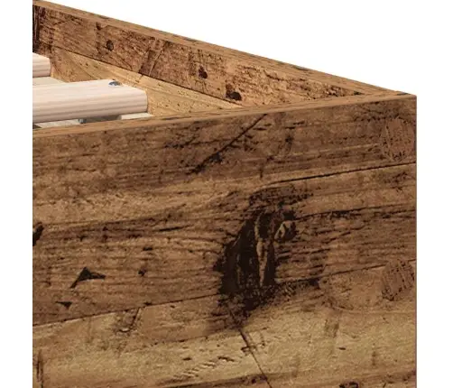 Lovos Rėmas Senas Medis 203 X 95 X 70 Cm Apdirbta Mediena