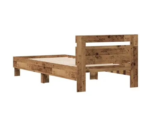 Lovos Rėmas Senas Medis 203 X 95 X 70 Cm Apdirbta Mediena