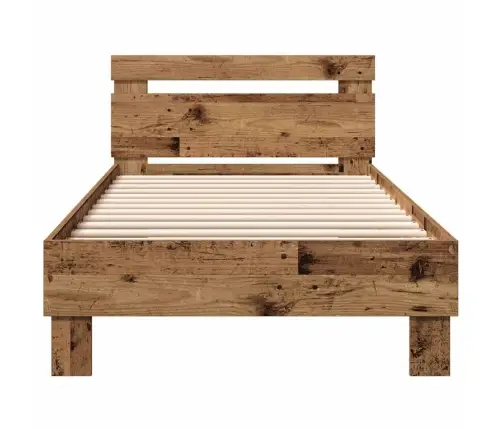 Lovos Rėmas Senas Medis 203 X 95 X 70 Cm Apdirbta Mediena