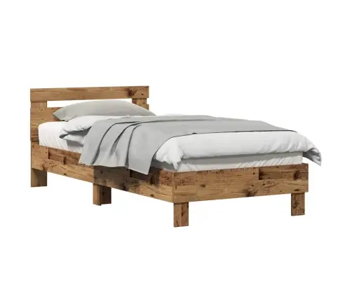 Lovos Rėmas Senas Medis 203 X 95 X 70 Cm Apdirbta Mediena