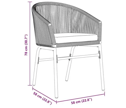 Dārza Ēdamgalds 9 Pcs Melna Lieli Metāls & Plastmasa Vidaxl