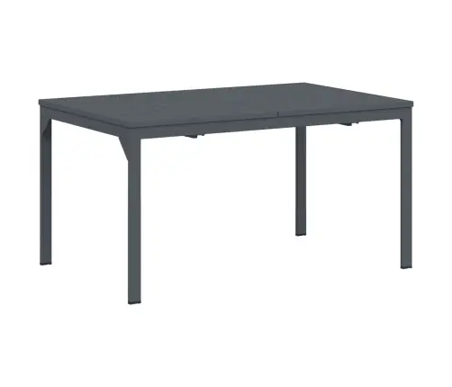 9 Daļu Mēbeļu Komplekts Antracīta Tērauda Vidaxl