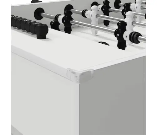 Futbola Galds 2 Pcs Balts 146,5 X 74 X 85 Cm Inženierijas Koks Vidaxl