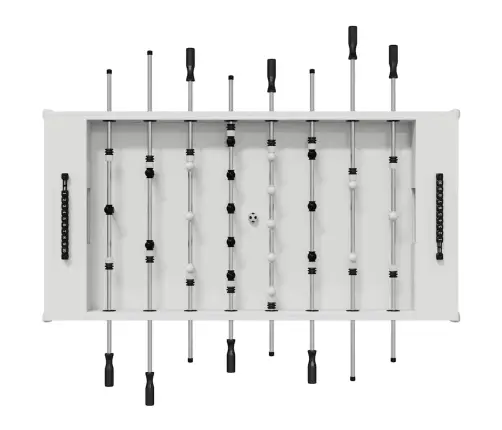 Futbola Galds 2 Pcs Balts 146,5 X 74 X 85 Cm Inženierijas Koks Vidaxl