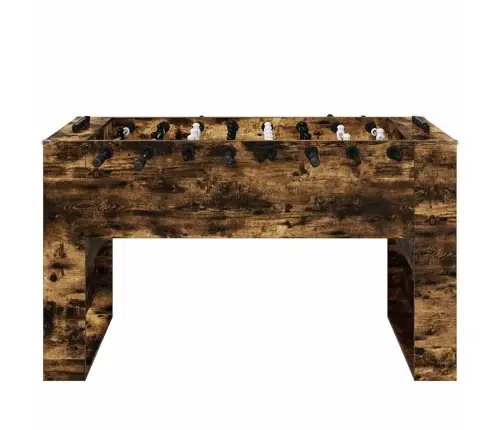 Futbola Galds 2 Pcs Dūmaka Ozols 146,5 X 74 X 85 Cm Vidaxl