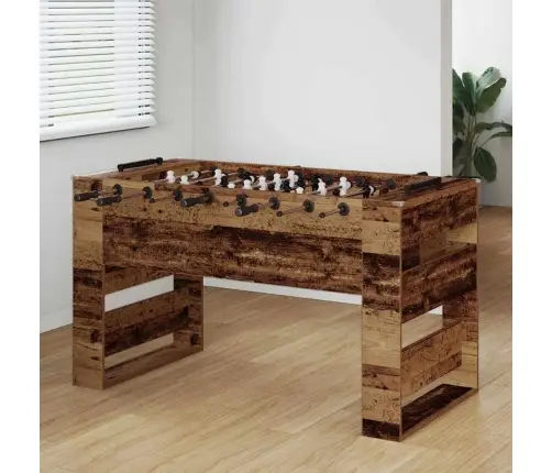 Jalgpalli Laud 2 Pcs Vana Puit 146,5 X 74 X 85 Cm Tehispuit