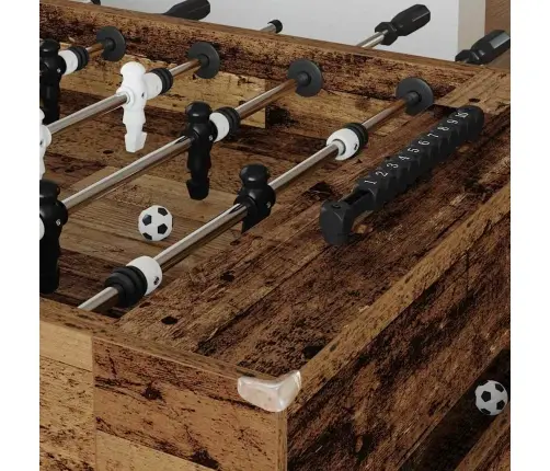 Jalgpalli Laud 2 Pcs Vana Puit 146,5 X 74 X 85 Cm Tehispuit