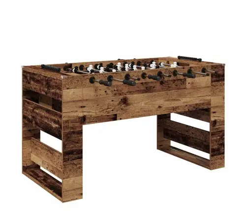 Jalgpalli Laud 2 Pcs Vana Puit 146,5 X 74 X 85 Cm Tehispuit