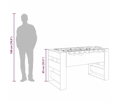 Jalgpalli Laud 2 Pcs Vana Puit 146,5 X 74 X 85 Cm Tehispuit