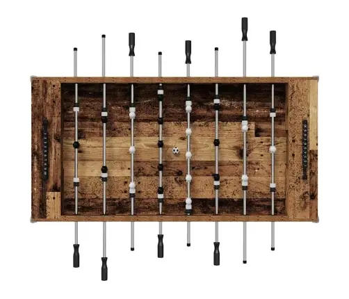 Jalgpalli Laud 2 Pcs Vana Puit 146,5 X 74 X 85 Cm Tehispuit