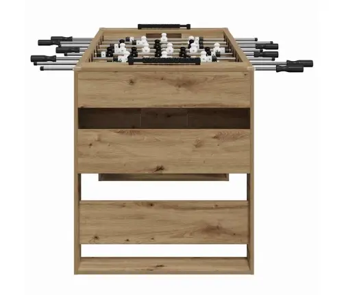 Jalgpalli Laud 2 Pcs Käsitööpuu 146,5 X 74 X 85 Cm Tehispuit