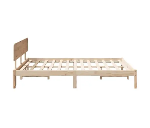 Lovos Rėmas Natūrali 200 X 200 Cm Kietos Pušies Mediena