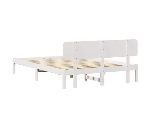 Gultas Rāmis Ar Galvu, Balts, 200 X 200 Cm, No Cietas Priedes Vidaxl Gultas Rāmis Ar Galvu, Balts, 200 X 200 Cm, No Cietas Priedes Vidaxl