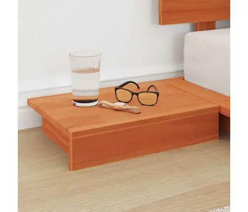 Voodi Raam Pruun 100 X 200 Cm Puit