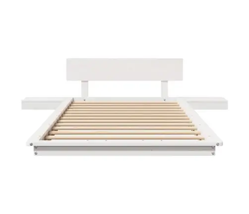 Lovos Rėmas Balta 80 X 200 Cm Medis