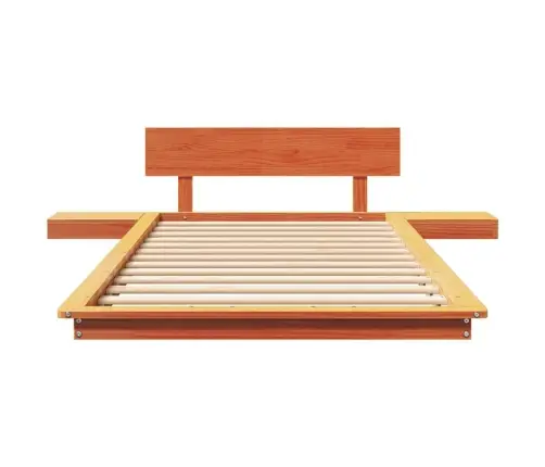 Voodi Raam Pruun 80 X 200 Cm Puit