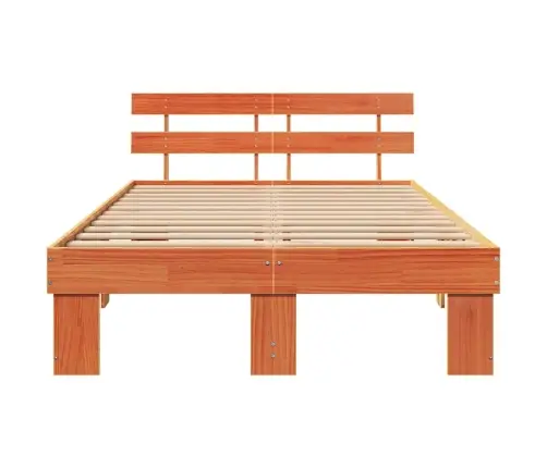 Lovos Rėmas Vaško Ruda 120 X 200 Cm Kietos Pušies Mediena