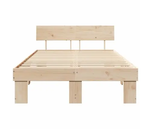 Lovos Rėmas Natūrali 135 X 190 Cm Kietos Pušies Mediena