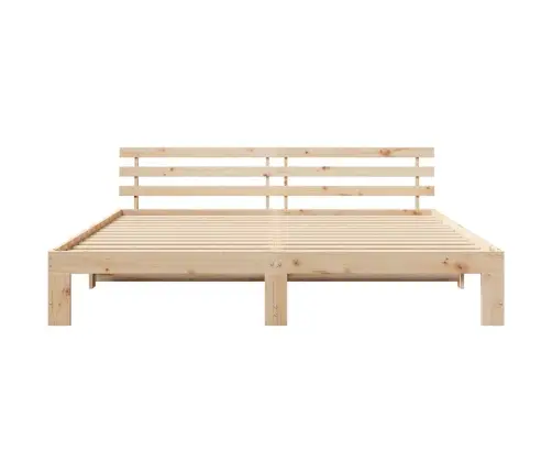 Lovos Rėmas Natūrali 200 X 200 Cm Kietos Pušies Mediena