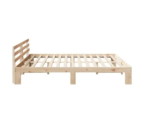 Lovos Rėmas Natūrali 180 X 200 Cm Kietos Pušies Mediena