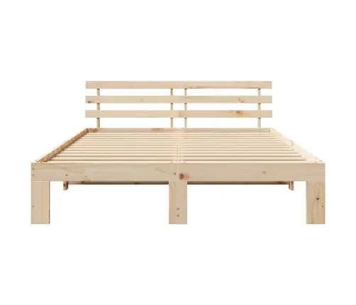 Lovos Rėmas Natūrali 150 X 200 Cm Kietos Pušies Mediena