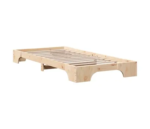 Priedes Gultas Rāmis 80X200 Cm Vidaxl