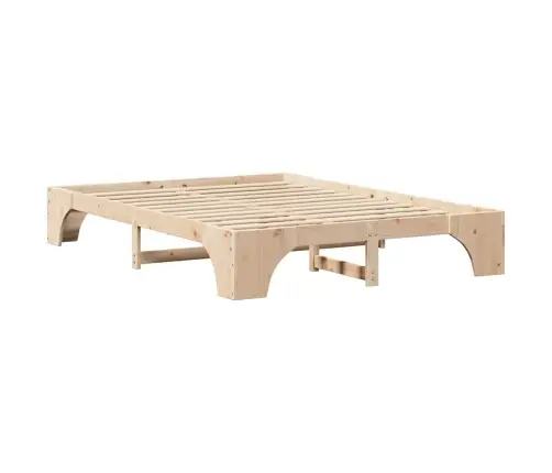 Gultas Rāmis 160X200 Cm Priedes Masīvkoks Vidaxl