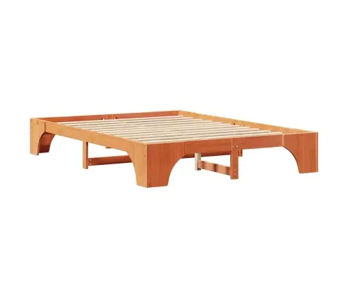 Voodi Raam Vahapruun 150 X 200 Cm Tahke Mänd