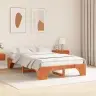 Gultas Rāmis Vaska Brūns 120X190 Cm Ciets Priedes Koks Vidaxl Gultas Rāmis Vaska Brūns 120X190 Cm Ciets Priedes Koks Vidaxl