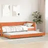 Gultas Rāmis Vaska Brūns Masīvkoks 80 X 200 Cm Gultas Rāmis Vidaxl
