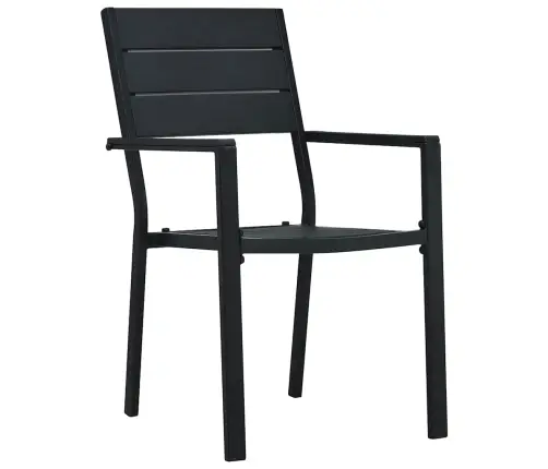 Sodo Valgomojo Komplektas 5 Pcs Juoda