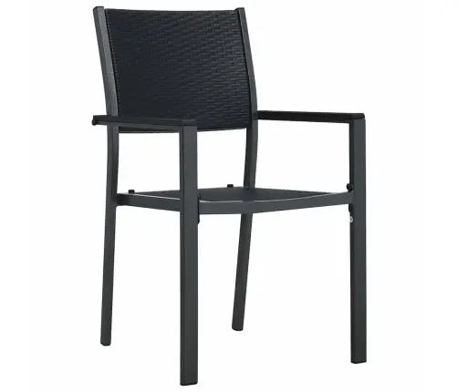 Sodo Valgomojo Komplektas 3 Pcs Juoda