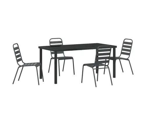 Aia Söögilaudade Komplekt 5 Pcs Tumehall Teras