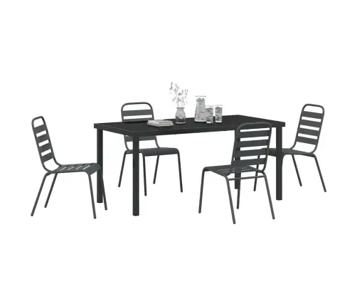 Aia Söögilaudade Komplekt 5 Pcs Tumehall Teras