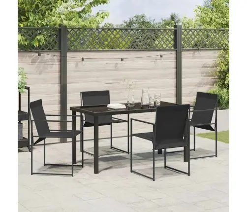 Aia Söögilaudade Komplekt 5 Pcs Must