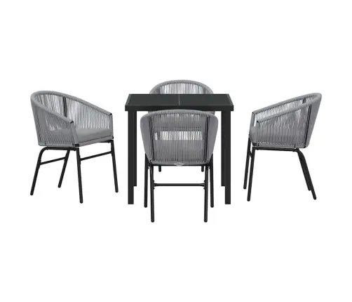 Aia Söögilaudade Komplekt 5 Pcs Hall Polürooster