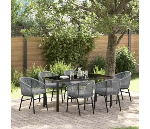 Aia Söögilaudade Komplekt 7 Pcs Hall Polürooster