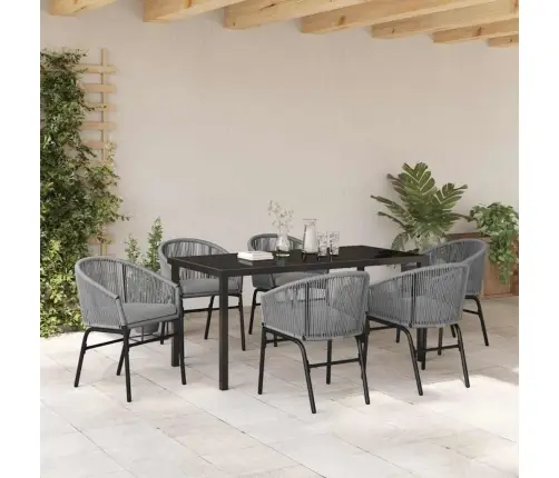 Aia Söögilaudade Komplekt 7 Pcs Hall Polürooster