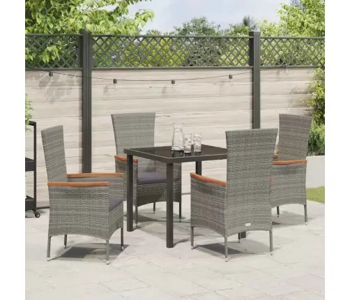 Aia Söögilaudade Komplekt 5 Pcs Hall Pulbervärvitud Teras