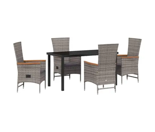 Aia Söögilaudade Komplekt 5 Pcs Hall Pulbervärvitud Teras