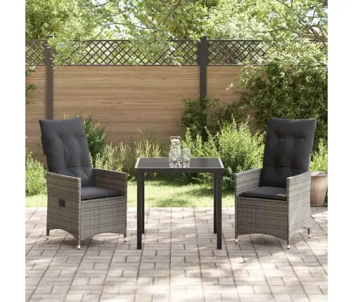 Aia Söögilaudade Komplekt Padjaga 3 Pcs Hall Polürotang