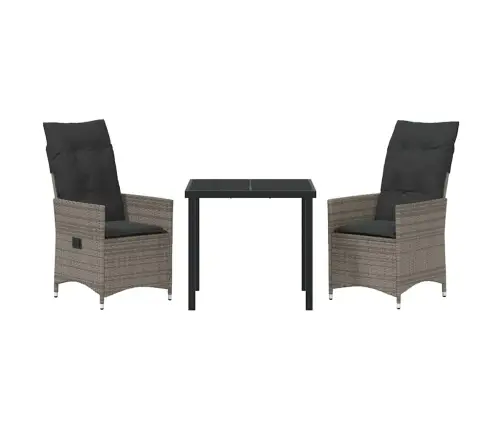 Aia Söögilaudade Komplekt Padjaga 3 Pcs Hall Polürotang