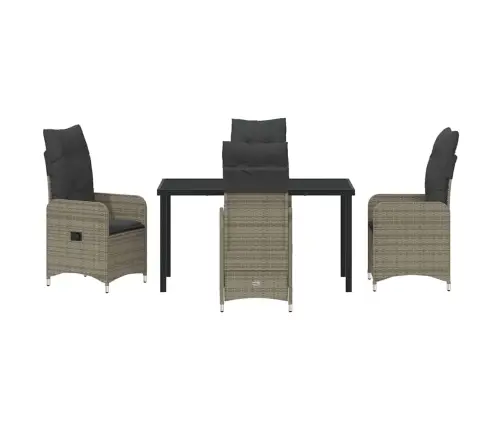 Aia Söögilaudade Komplekt Padjaga 5 Pcs Hall Polürotang