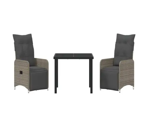 Aia Söögilaudade Komplekt Padjaga 3 Pcs Hall Polürooster