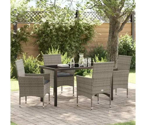 Aia Söögilaudade Komplekt Padjaga 5 Pcs Hall Polürooster