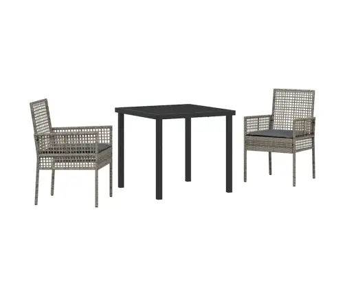 Aia Söögilaudade Komplekt Padjaga 3 Pcs Hall Polürooster