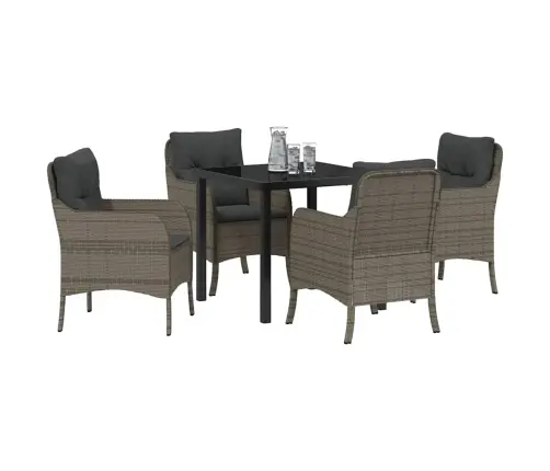 Aia Söögilaudade Komplekt Padjaga 5 Pcs Hall Polürooster